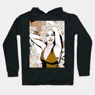 Marilyn so Lovely In The Garden Hoodie